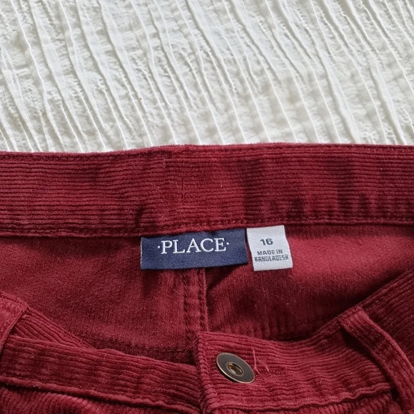 Place Kids Denim Stretch Wine Cords Corduroy Pants - Picture 6 of 8